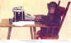 1907_Chimpanzee_at_Yost_Typewriter_OM.JPG (50403 bytes)
